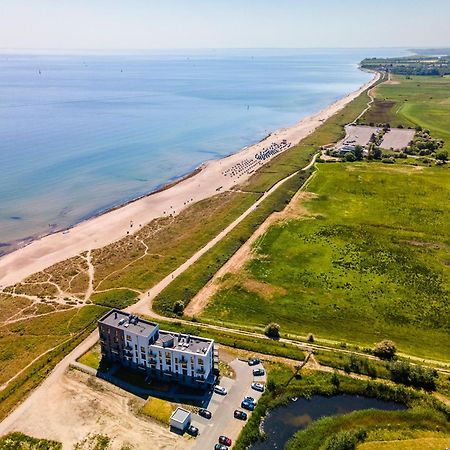 Beachterraceone - Eg, Meerblick, Terrasse, Kamin, Sauna Ольпеніц Екстер'єр фото